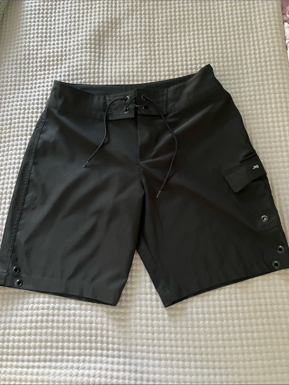 Jag Jeans Black Men's Swim Board Shorts with Side Pocket